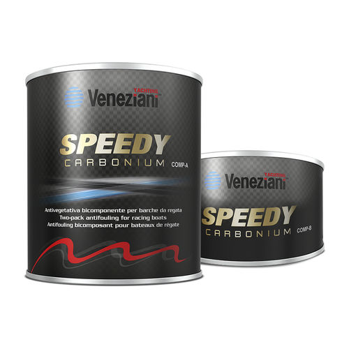 Antifouling para barco - SPEEDY CARBONIUM - Veneziani Yachting - de alta eficacia / fibra de vidrio