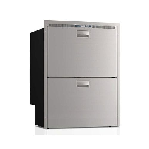 Refrigerador con congelador para barco - DW180 OCX2 RFX - Vitrifrigo - colocación libre / de cajón / de acero inoxidable