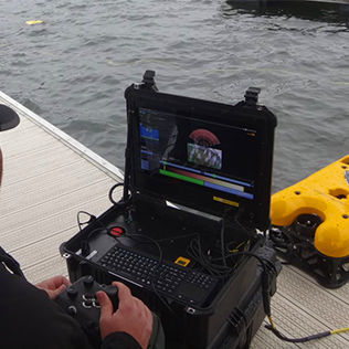 Consola de control para ROV - VideoRay