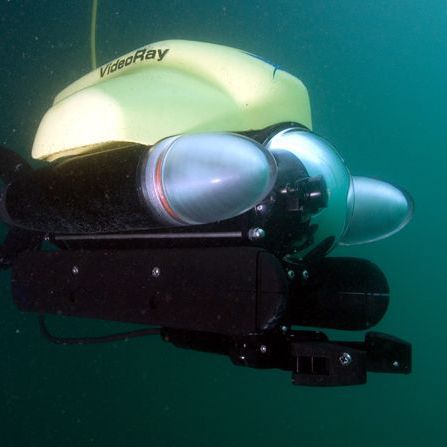 Brazo manipulador para ROV - VideoRay