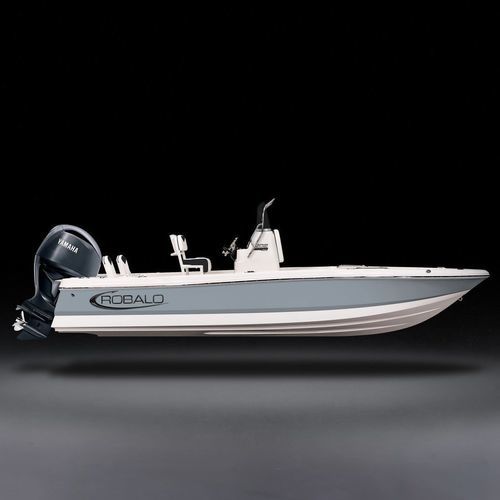 Barco open fueraborda - 206 Cayman Pro - Robalo - gasolina / casco de planeo / con consola central