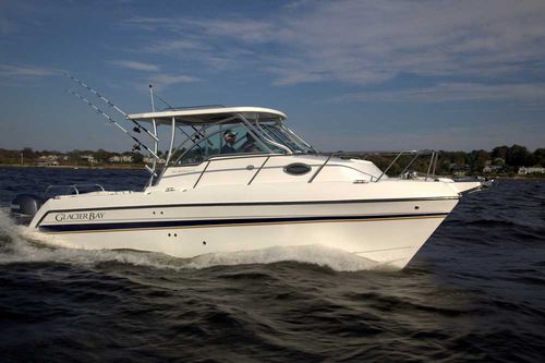 Cabin-cruiser catamarán - Glacier Bay Edition 2770 - World Cat - fueraborda / bimotor / con hard-top