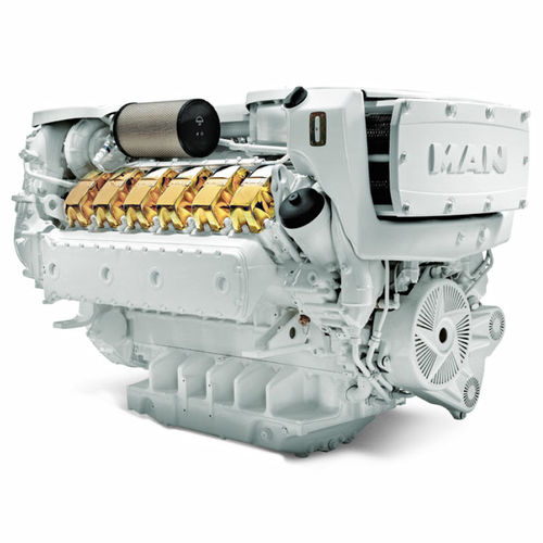 Motor intraborda - V12-1400 - MAN Truck & Bus SE - Engines & Components - diésel / para embarcación de recreo / turbo