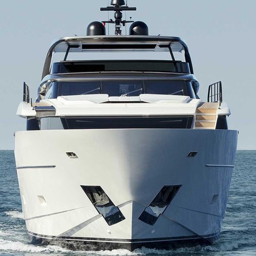 Superyate de crucero - SL102 Asymmetric - Cantieri Navali San Lorenzo - clásico / con fly / con 4 camarotes