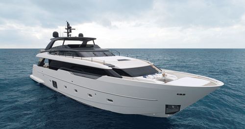 Yate a motor de crucero - SL96 Asymmetric - Cantieri Navali San Lorenzo - clásico / con fly / con 4 camarotes