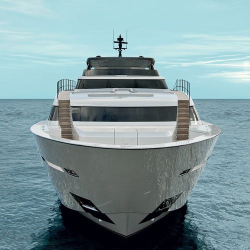 Superyate de crucero - SL118 - Cantieri Navali San Lorenzo - con fly / con 5 camarotes / de desplazamiento