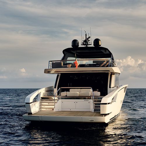 Yate a motor de crucero - SX88 - Cantieri Navali San Lorenzo - con fly cerrado / IPS / con 4 camarotes