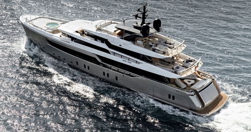 Superyate de crucero - Alloy - Cantieri Navali San Lorenzo - raised pilothouse / de desplazamiento / de aluminio