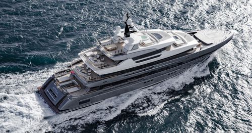 Megayate de crucero - 68/73 - Cantieri Navali San Lorenzo - raised pilothouse / de acero