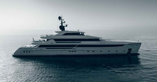 Megayate de crucero - Lemon Tree - Cantieri Navali San Lorenzo - raised pilothouse / de acero / con piscina