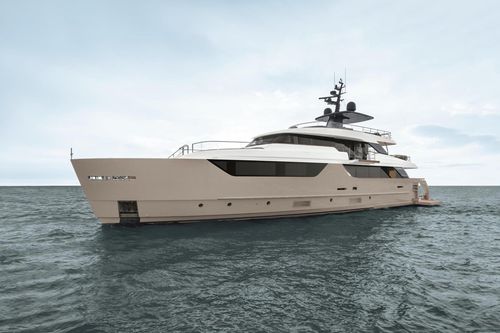 Superyate de crucero - SD118 - Cantieri Navali San Lorenzo - clásico / clásico / con fly
