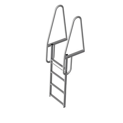Escalera para barco - 4351 - NorSap AS - para pantalán / abatible / de baño