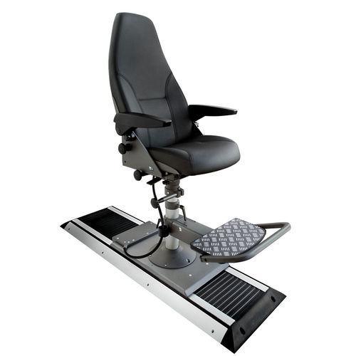 Asiento piloto - 800 - NorSap AS - para barco / con reposabrazos / ajustable