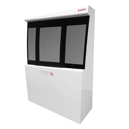 Ventana para barco - Nemo Industrie - para yate / deslizante / de vidrio