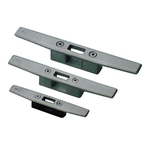 Bita de amarre para pantalán - Nemo Industrie - para barco / plana / de aluminio