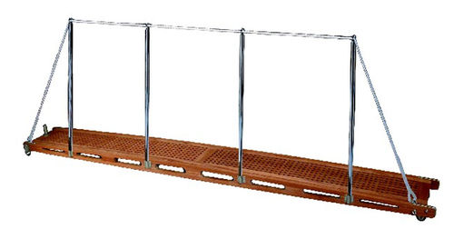 Pasarela para barco - OLD MARINE - Pin-craft - plegable / manual / de teca
