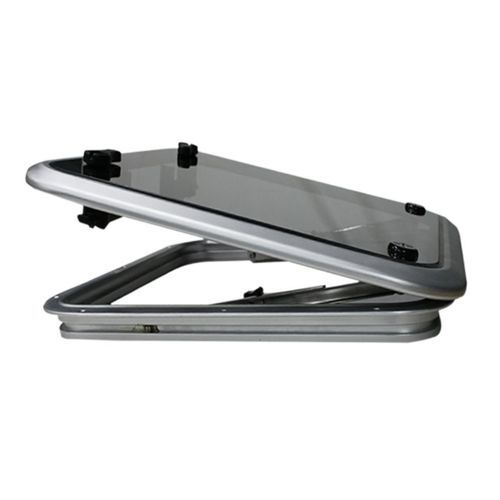 Escotilla para barco - 01733 series - Eval - cuadrada / abrible / con dos manillas exteriores