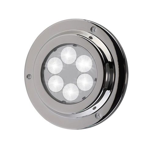 Iluminación subacuática para barco - 04707 - Eval - LED / para montaje en superficie / de acero inoxidable