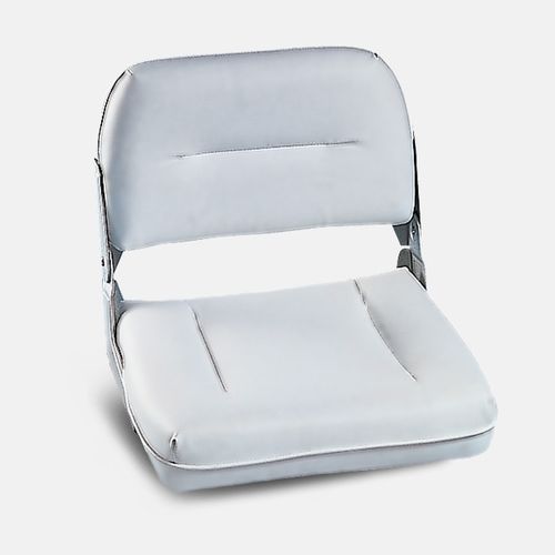 Asiento para barco - T4000 - Forma Marine Furniture, LLC. - abatible / 1 plaza / blanco