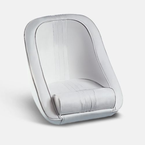 Asiento envolvente - T2000 - Forma Marine Furniture, LLC. - para barco / 1 plaza / blanco