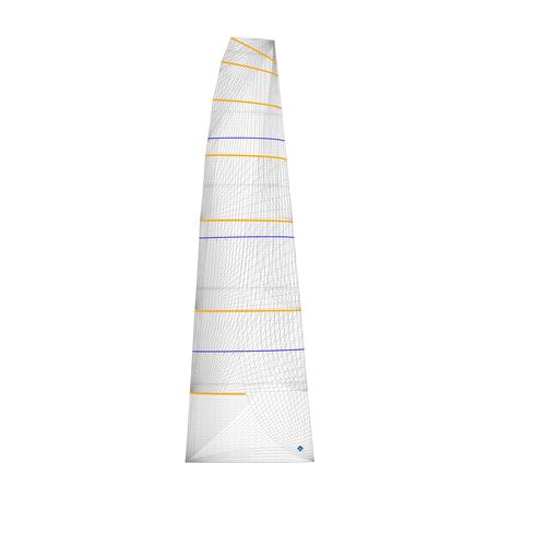 Vela mayor - D4 Horn - Incidence Sails - para velero de carrera / de poliéster / de carbono