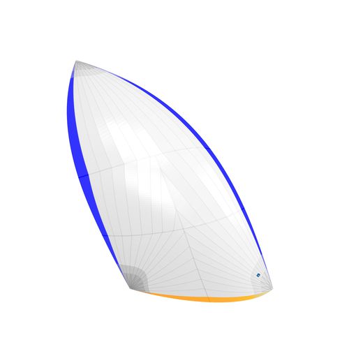 Spinnaker asimétrico - A3 - Incidence Sails - para velero de regata y crucero / corte triradiale