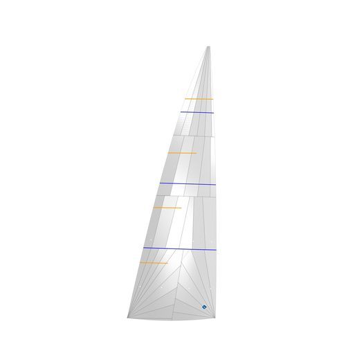 Vela mayor - D2  - Incidence Sails - para velero de regata y crucero / de poliéster