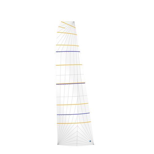 Vela mayor - Horn - Incidence Sails - para velero de regata y crucero / corte triradiale / de carbono