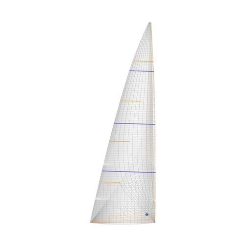 Vela mayor - D4  - Incidence Sails - para velero de crucero / de poliéster / de carbono
