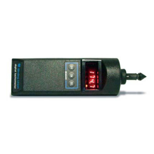 Cuentarrevoluciones digital - RPM - BINDING UNION - para barco / negro / 6V