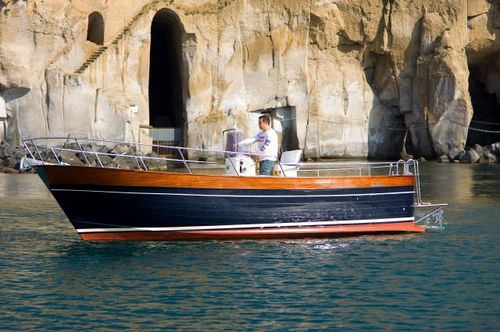 Barco open intraborda - CORALLO 25 NEW - CO.ME.NA - gozzo / clásico