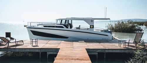 Barco cabinado intraborda - 10 LoungeTop - DELPHIA Yachts - eléctrico / diésel / con hard-top