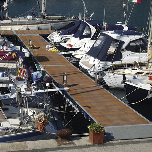 Pantalán flotante - MIDDLE  - Martini Alfredo - de amarre / para puerto deportivo / para barco