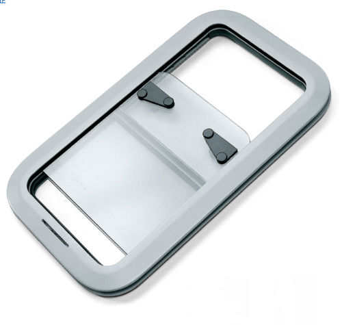Portillo rectangular - S11 - Nautica F4 - para barco / abrible / con bordes redondeados
