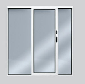 Puerta para barco - S.14P - Nautica F4 - corredera / acristalados / de aluminio