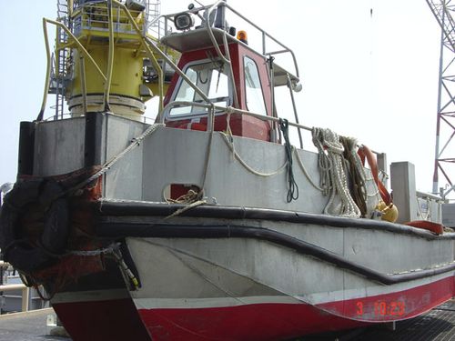 Barco profesional embarcación de manipulación de cables y tubos - ALN 046 ‘Xikomba’ - Alnmaritec - catamarán / hidrojet intraborda / de aluminio