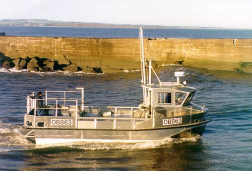Barco profesional barco utilitario - ALN 008 ‘Enterprise’ - Alnmaritec - catamarán / intraborda