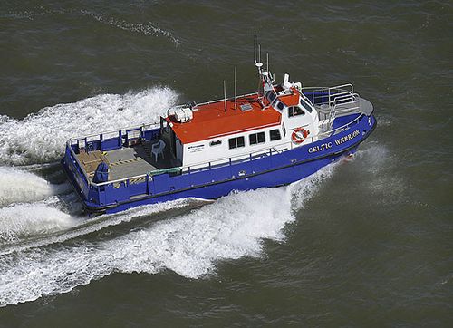 Barco profesional embarcación de servicio para parque eólico - ALN 053 'Celtic Warrior’ - Alnmaritec
