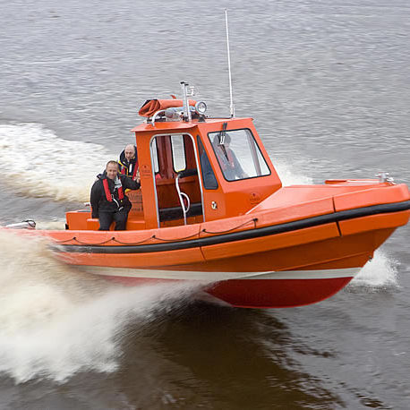 Barco profesional barco de salvamento - ALN 079 ‘BlastBeam’ - Alnmaritec - hidrojet intraborda / embarcación neumática semirrígida