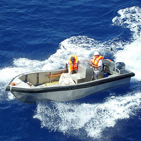 Barco profesional barco utilitario - ALN 085 ‘T/T Georgina PG’ - Alnmaritec - fueraborda / de aluminio