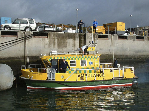 Barco profesional barco ambulancia - ALN 043 'Star of Life’ - Alnmaritec - intraborda / de aluminio