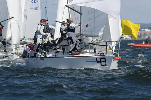 Vela mayor - Ullman Sails - para barco de quilla monotipo de deporte / J24