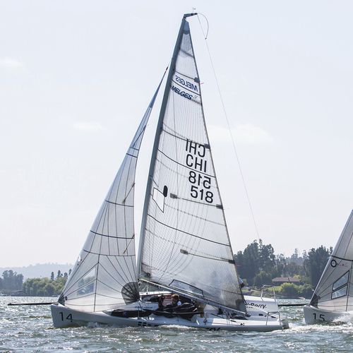 Vela mayor - Ullman Sails - para barco de quilla monotipo de deporte / cross-cut / Dacron