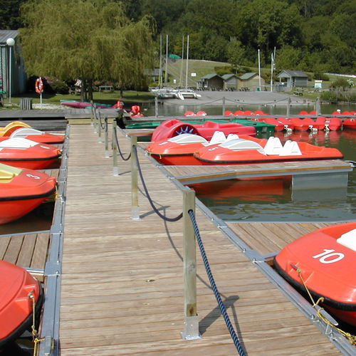 Pantalán flotante - Metalu Industries International - de amarre / para centro de ocio / aluminio