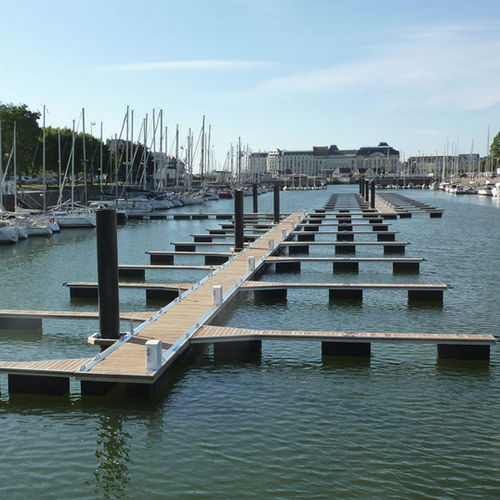 Pantalán flotante - DEAUVILLE  - Metalu Industries International - de amarre / para puerto deportivo / para puerto