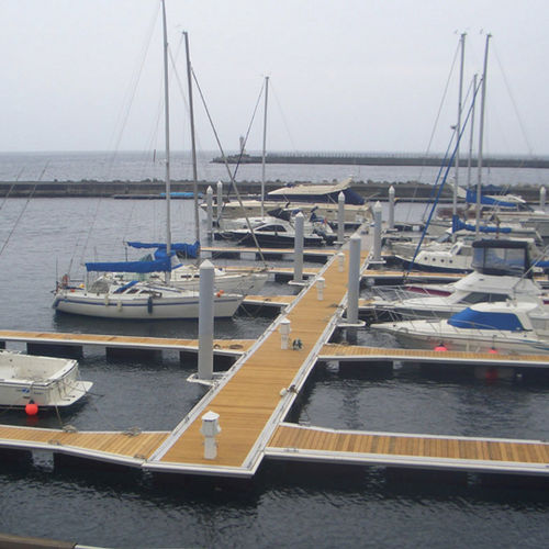 Pantalán flotante - ASIA, FAR EAST - Metalu Industries International - de amarre / para puerto deportivo / de aluminio