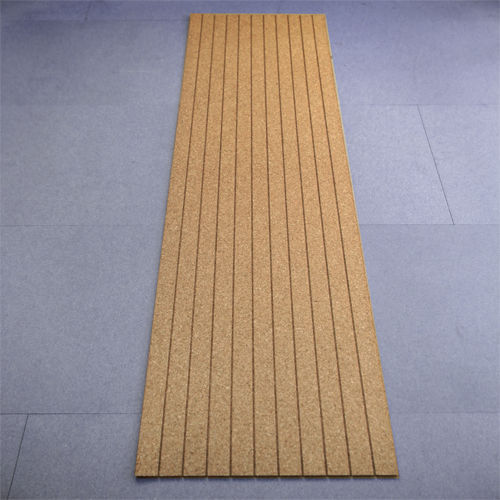 Revestimiento de cubierta antideslizante - Grooved sheet - Seacork - de corcho / de bajo mantenimiento / ecológico