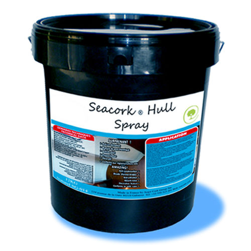 Revestimiento de aislamiento de corcho proyectado - SG-014 HULL NATURAL - Seacork - para barco / anticondensación / para aislamiento acústico