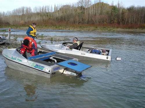 Runabout hidrojet - PUDDLE HOPPER 3.4 - SDM - con doble consola