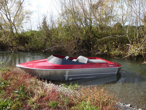 Runabout hidrojet - RIVER BOAT 4.45 | 2 - SDM - con doble consola